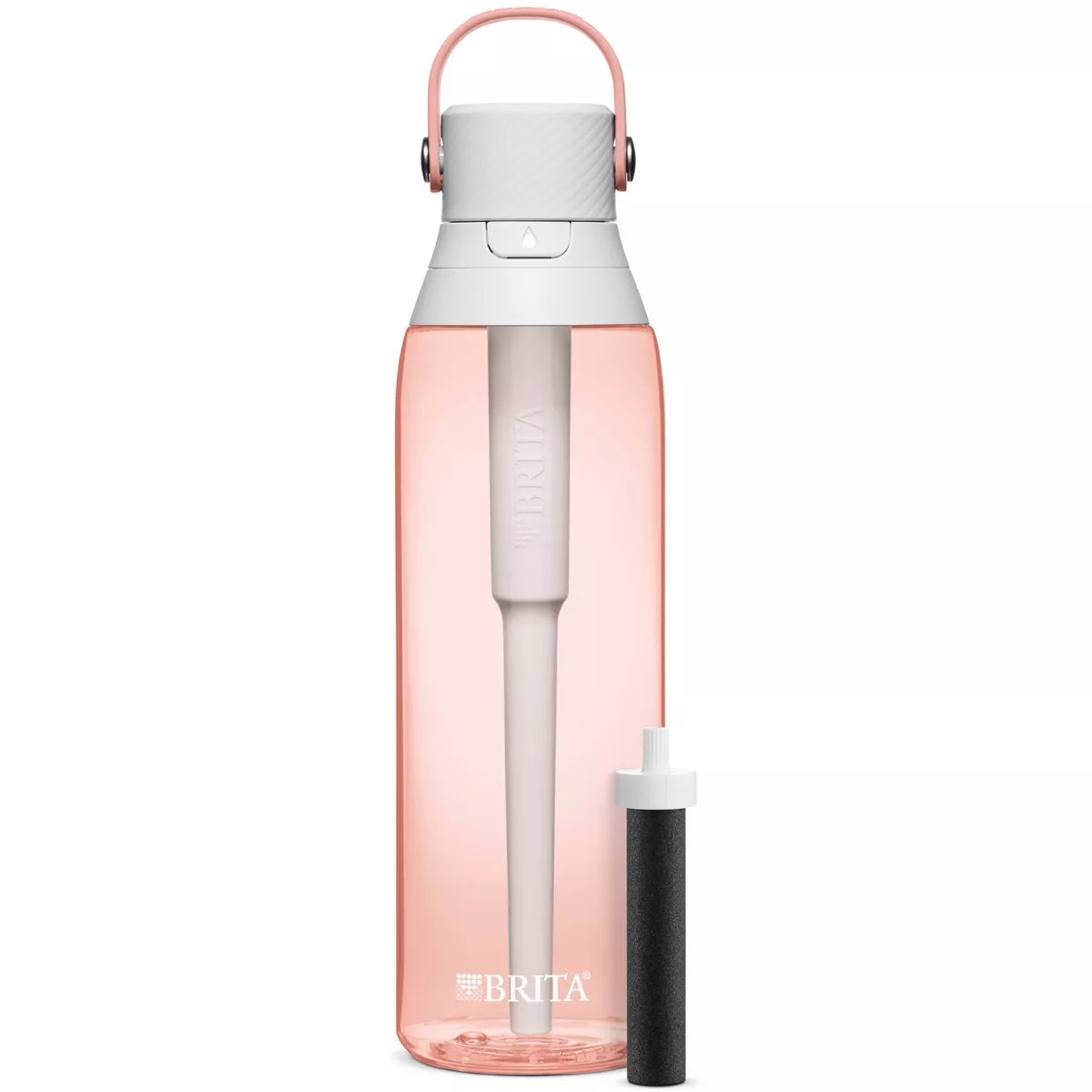 Brita Water Bottle Plastic Water Bottle with Water Filter