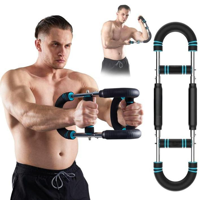 Arm Trainer、Chest Workout Strengthen Chest and Arm Muscles Men'S Fitness Trainer Detachable Portable Spring Resistance Home Fitness Equipment