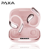 PAXA Vogbuds 5 Pro OWS Smart Voice Assistant Headset, Dynamic Stereo Sound Earbuds with ENC Call Noise Canceling Mic, Digital Battery Display