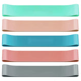 Different Resistance Bands Yoga Band Fitness Exercise Training Hip Tension Band Leg Squat Dance Elastic Loop Stretch Band