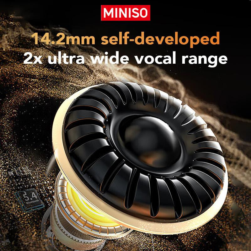 MINISO MS156 Open Ear True Wireless Headphones Long Battery Life Wireless Earhooks Headset, Hifi Stereo Sound Wireless Headphones