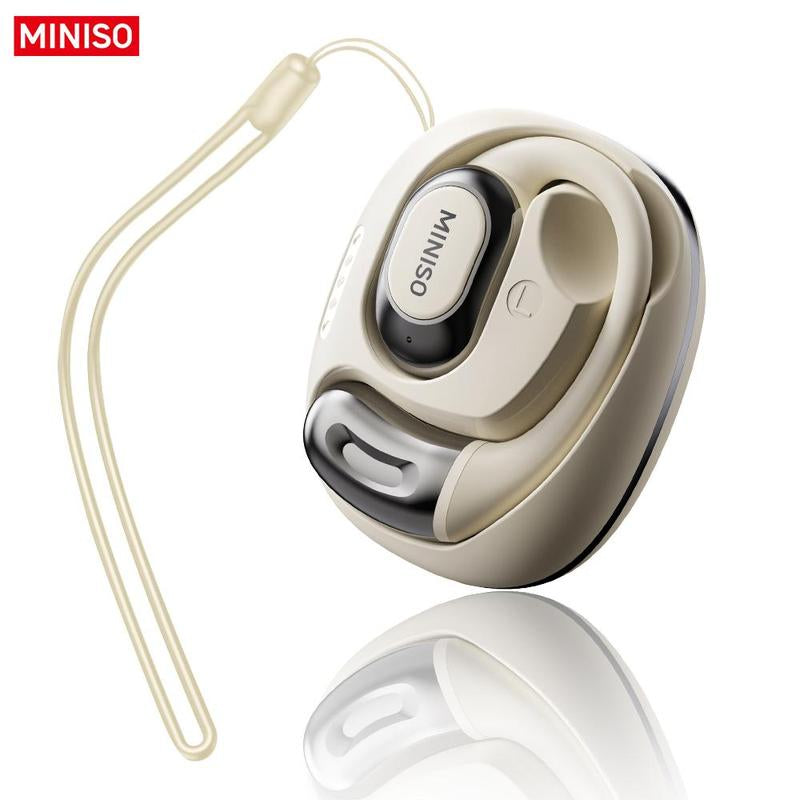 MINISO MS156 Open Ear True Wireless Headphones Long Battery Life Wireless Earhooks Headset, Hifi Stereo Sound Wireless Headphones