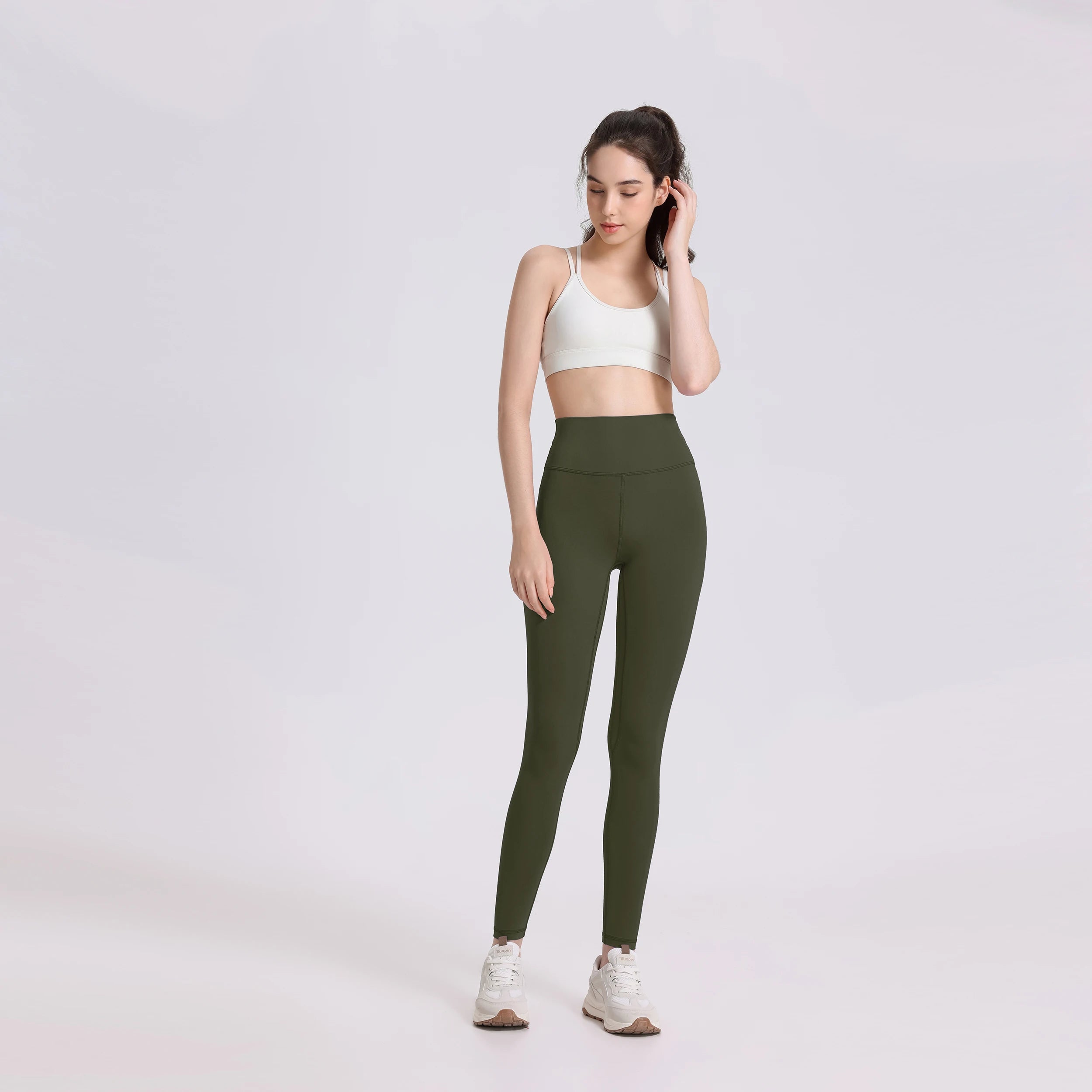 Four Sided Stretching Leggings Yoga Pants Soft Naked-Feel Sport Women'S Tights High Waist Gym Jogging Fitness Athletic Legging