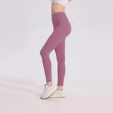 Four Sided Stretching Leggings Yoga Pants Soft Naked-Feel Sport Women'S Tights High Waist Gym Jogging Fitness Athletic Legging