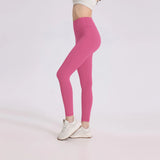 Four Sided Stretching Leggings Yoga Pants Soft Naked-Feel Sport Women'S Tights High Waist Gym Jogging Fitness Athletic Legging