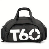 Gym Bag, Waterproof Fitness Bag, Sport Men Women Bag, Outdoor Fitness Portable Bag, Ultralight Yoga Sports Large Travel Backpack