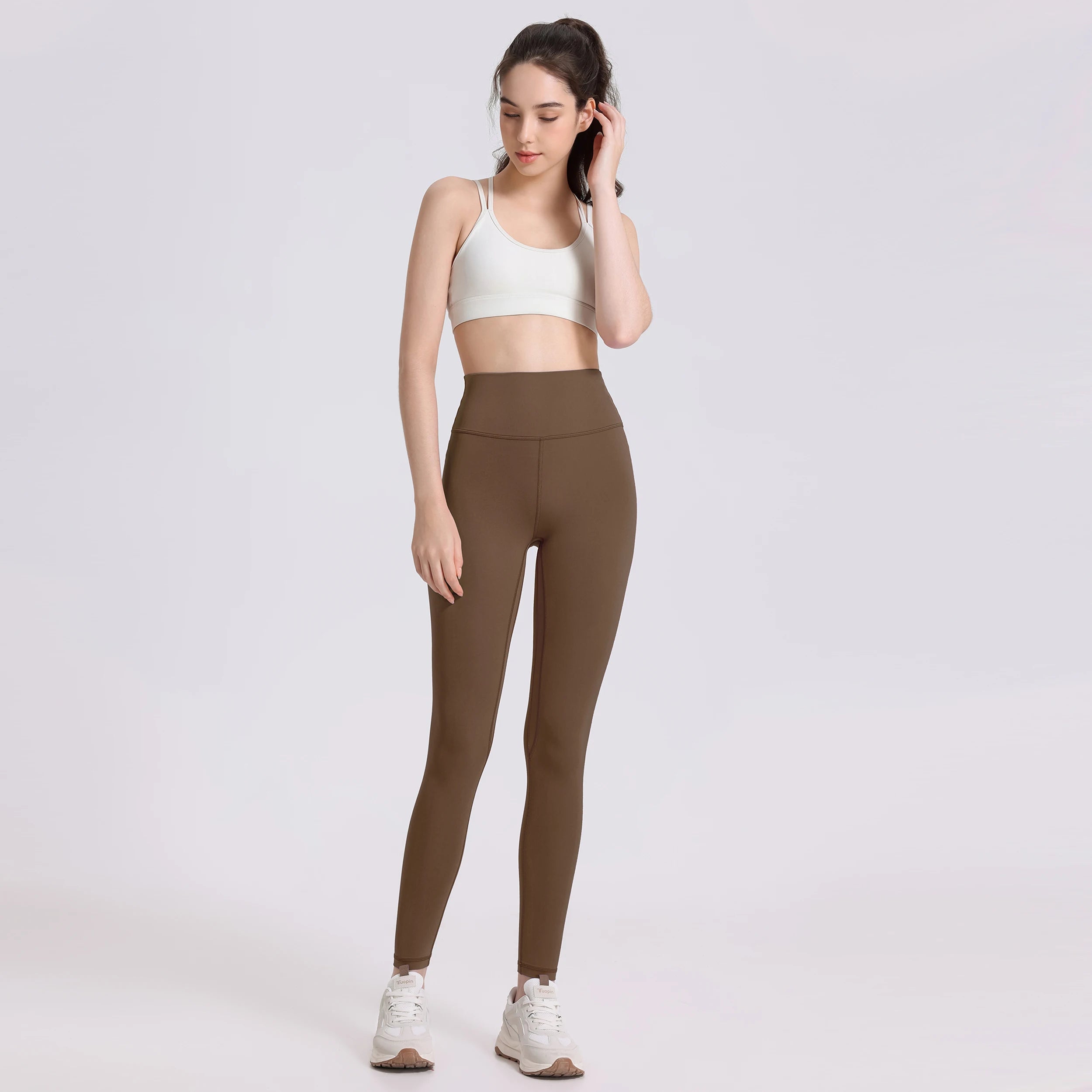 Four Sided Stretching Leggings Yoga Pants Soft Naked-Feel Sport Women'S Tights High Waist Gym Jogging Fitness Athletic Legging