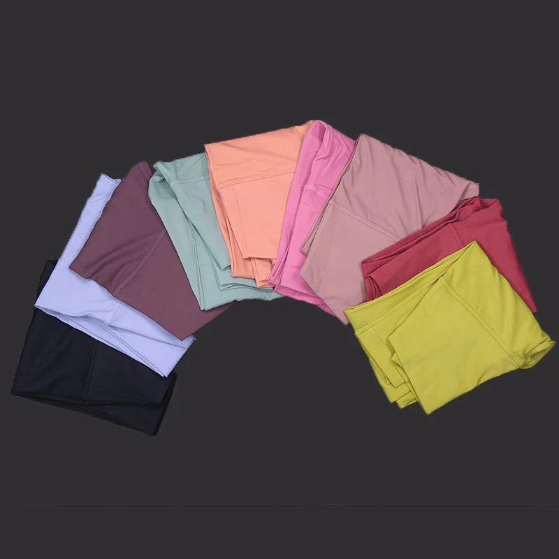 Four Sided Stretching Leggings Yoga Pants Soft Naked-Feel Sport Women'S Tights High Waist Gym Jogging Fitness Athletic Legging