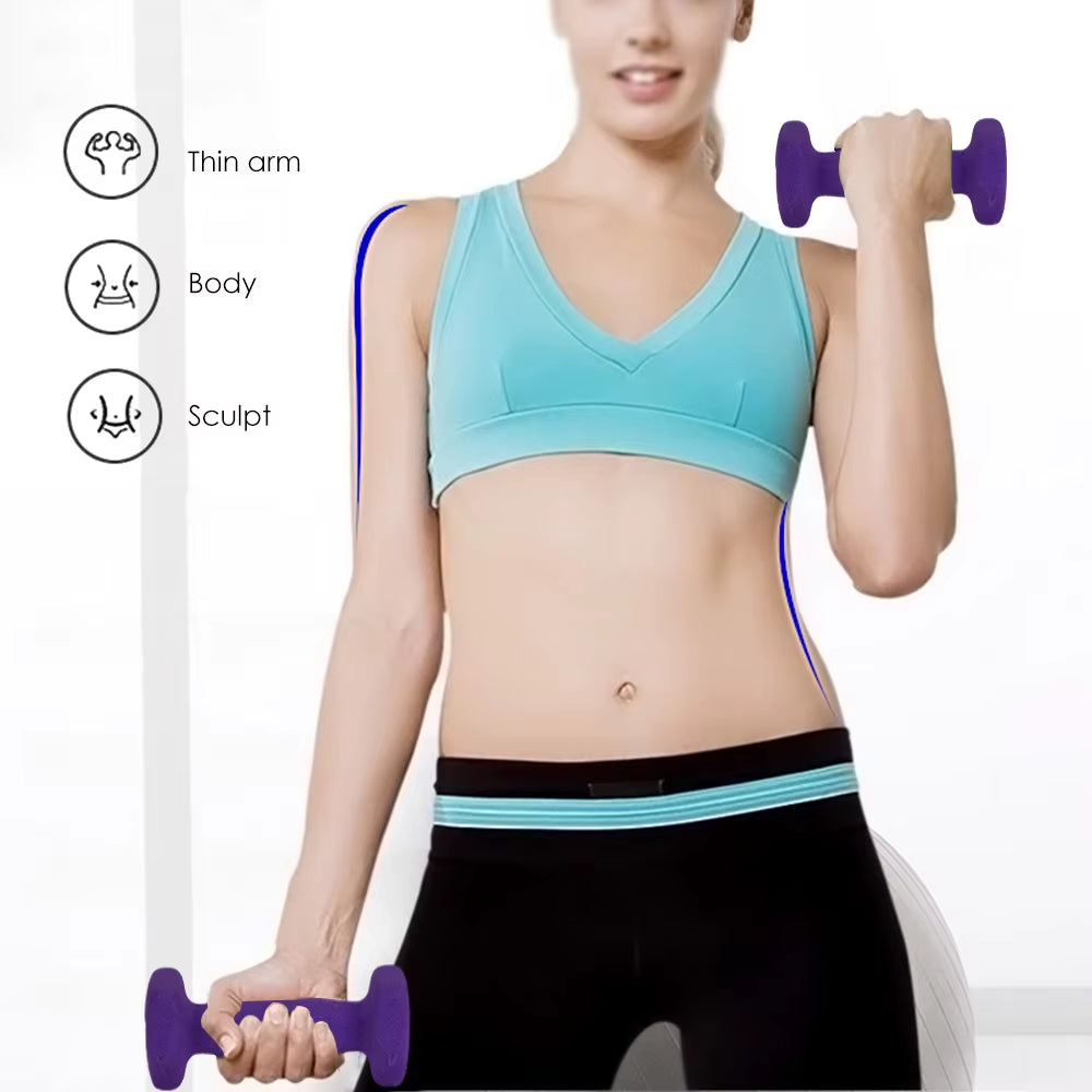 Matte Dumbbells Rack Stands Dumbbells Holder Weightlifting Home Fitness Equipment Weights Hand Weights Slimming Dumbbell