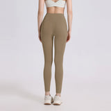 Four Sided Stretching Leggings Yoga Pants Soft Naked-Feel Sport Women'S Tights High Waist Gym Jogging Fitness Athletic Legging