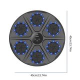 1PC Upgrade Adds Six-Target Smart Boxing Training Set, Musical Boxing Machine with Gloves, Intelligent Counting Boxing Machine, Electronic Boxing Training Target, 12-Speed Adjustable, 12-Punch Mode Musical Boxing Machine Protective Gear Boxing Equipment