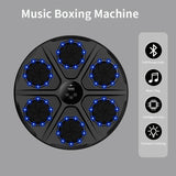 1PC Upgrade Adds Six-Target Smart Boxing Training Set, Musical Boxing Machine with Gloves, Intelligent Counting Boxing Machine, Electronic Boxing Training Target, 12-Speed Adjustable, 12-Punch Mode Musical Boxing Machine Protective Gear Boxing Equipment