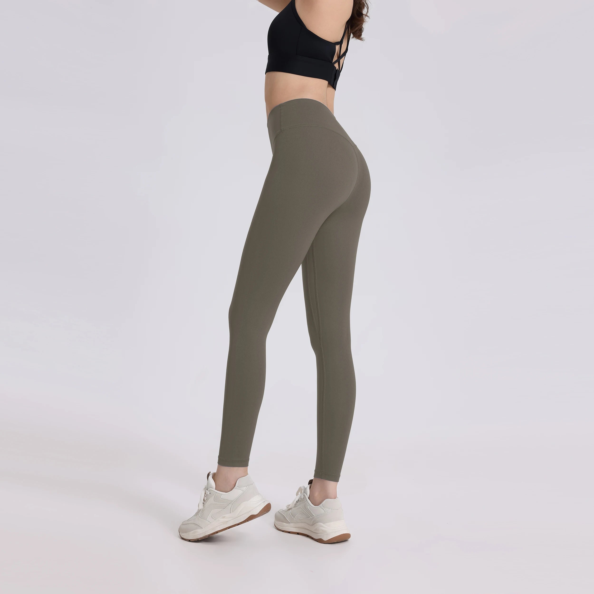 Four Sided Stretching Leggings Yoga Pants Soft Naked-Feel Sport Women'S Tights High Waist Gym Jogging Fitness Athletic Legging