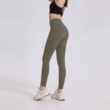 Four Sided Stretching Leggings Yoga Pants Soft Naked-Feel Sport Women'S Tights High Waist Gym Jogging Fitness Athletic Legging